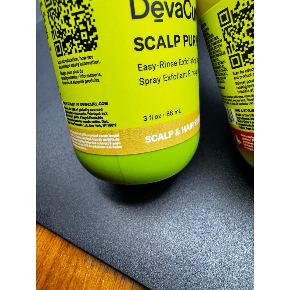 NWT Devacurl Scalp Purity Easy Rinse Exfoliating Spray Scalp & Hair Reset 3oz - Picture 5 of 9